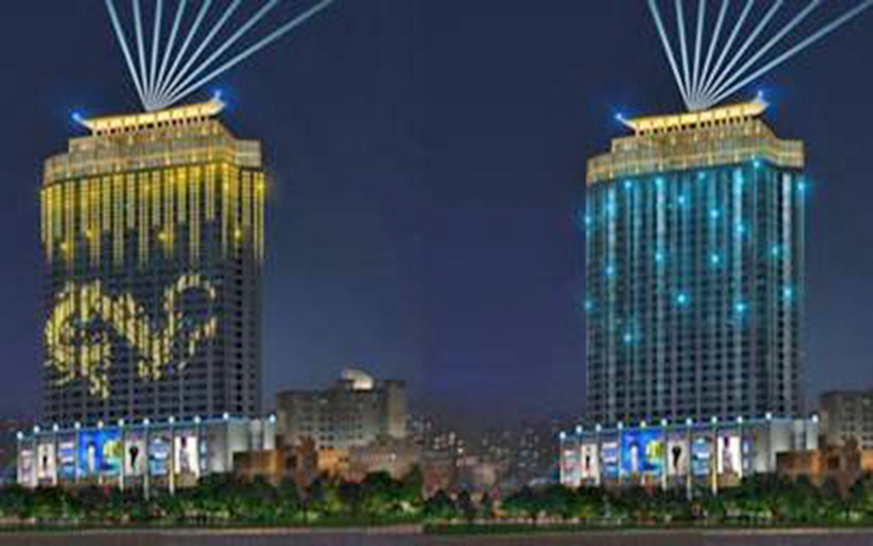 華宇星光電LED點光源網(wǎng)格屏有什么優(yōu)勢？(圖1)