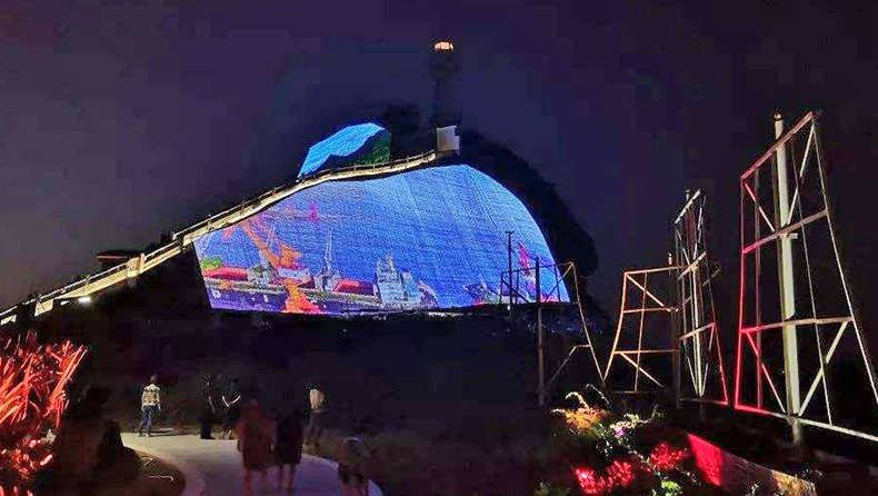 您知道LED網(wǎng)格屏它有什么優(yōu)勢特點嗎？(圖2)