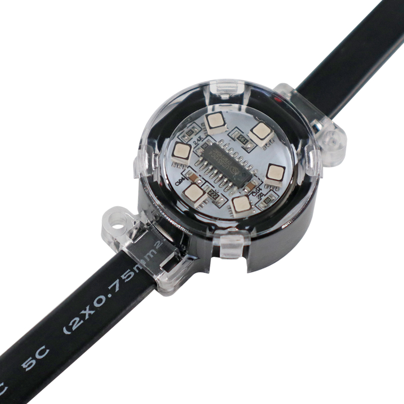 小功率LED像素?zé)襞c二次封裝LED點光源是一樣的嗎？(圖1)